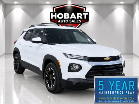White 2021 Chevrolet Trailblazer LT for sale in Hobart, IN