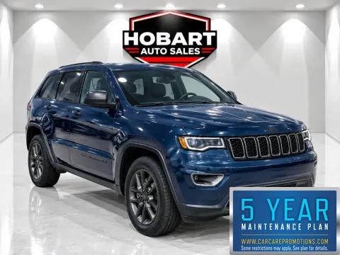 Blue 2021 Jeep Grand Cherokee 80th Anniversary for sale in Hobart, IN