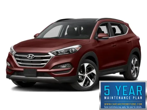 Orange 2017 Hyundai Tucson Limited for sale in Hobart, IN