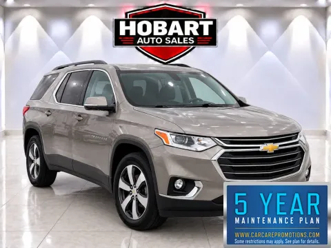 Gray 2019 Chevrolet Traverse LT Leather for sale in Hobart, IN