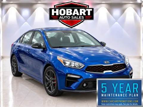 Blue 2020 Kia Forte GT-Line for sale in Hobart, IN