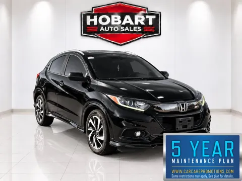 Black 2019 Honda HR-V Sport for sale in Hobart, IN