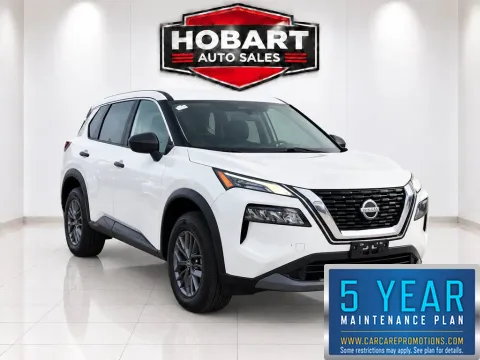White 2023 Nissan Rogue S for sale in Hobart, IN