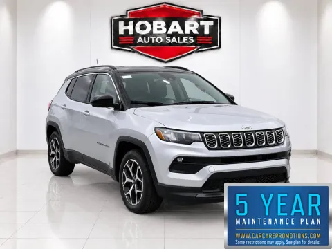 Silver 2025 Jeep Compass Limited for sale in Hobart, IN