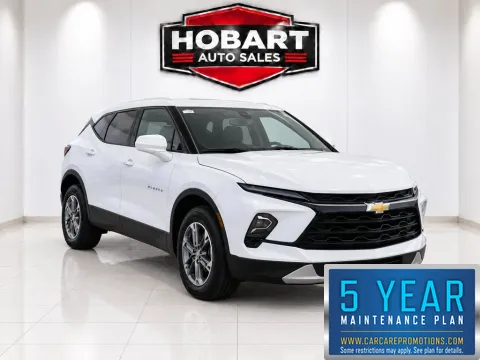 White 2025 Chevrolet Blazer LT for sale in Hobart, IN