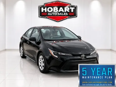 Black 2025 Toyota Corolla LE for sale in Hobart, IN