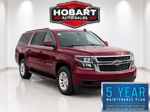 Red 2020 Chevrolet Suburban LS for sale in Hobart, IN