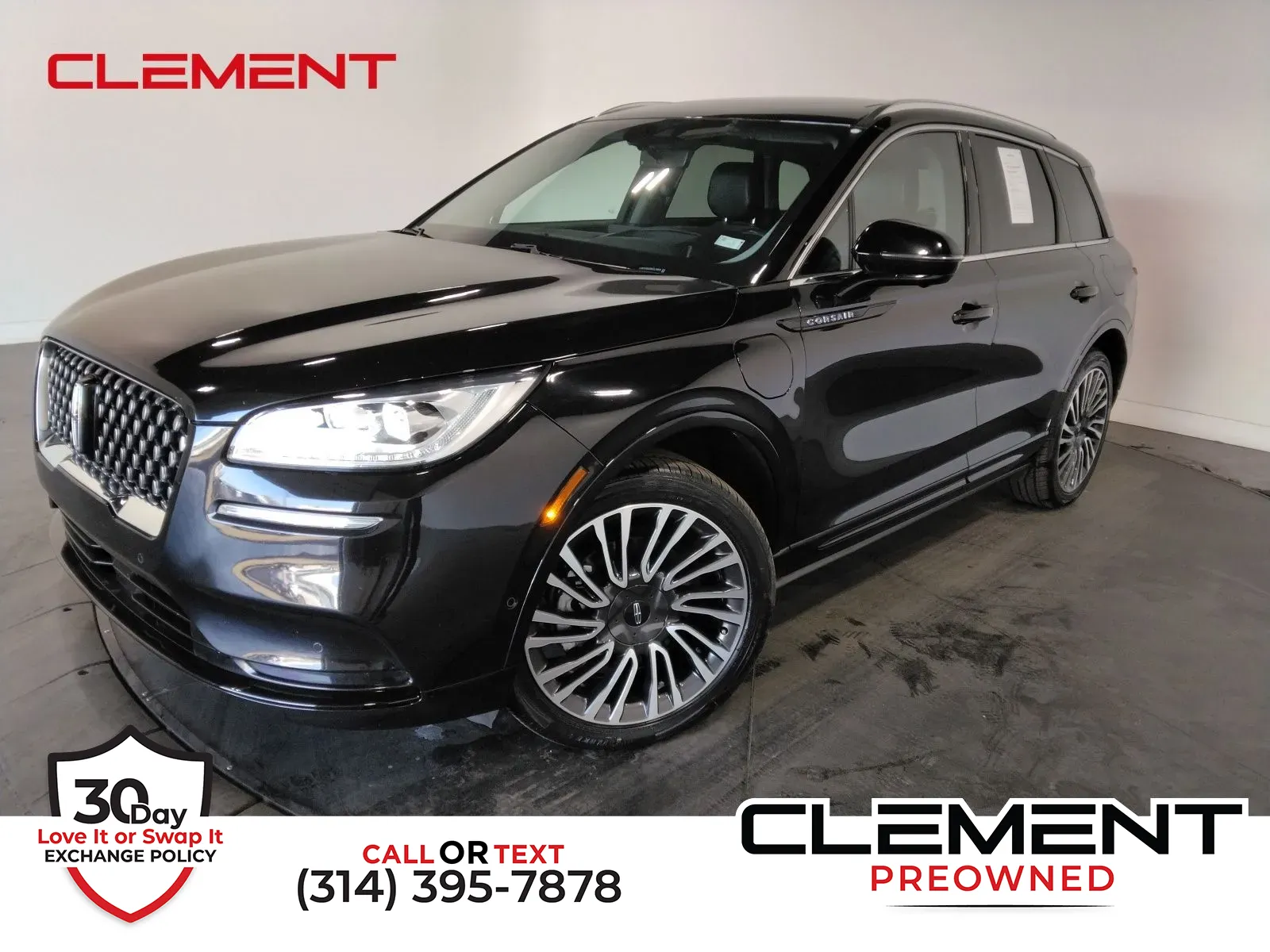 Black 2021 Lincoln Corsair Plug-In Hybrid Grand Touring for sale in Florissant, MO