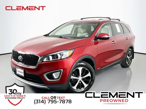 Red 2016 Kia Sorento EX for sale in Florissant, MO