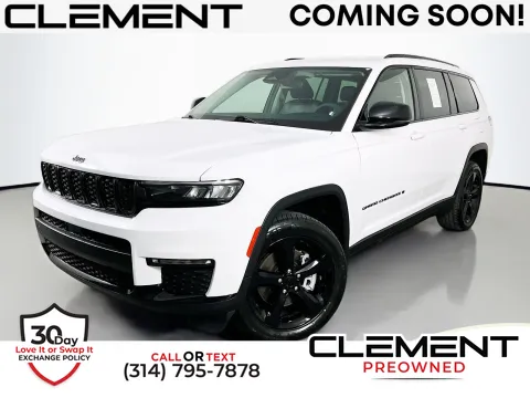 White 2023 Jeep Grand Cherokee L Limited for sale in Florissant, MO