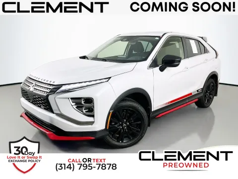 White 2023 Mitsubishi Eclipse Cross LE for sale in Florissant, MO