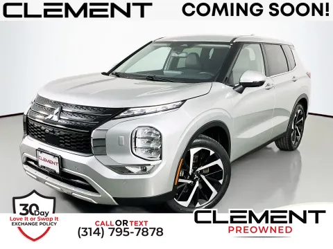 Silver 2024 Mitsubishi Outlander SE Black Edition for sale in Florissant, MO