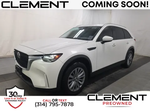 White 2024 Mazda CX-90 3.3 Turbo Preferred for sale in Florissant, MO