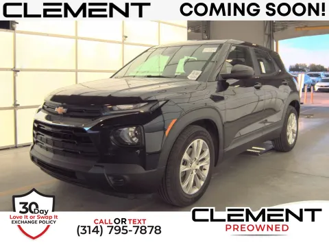 Blue 2021 Chevrolet TrailBlazer LS for sale in Florissant, MO