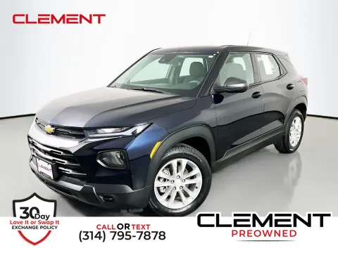 Blue 2021 Chevrolet TrailBlazer LS for sale in Florissant, MO