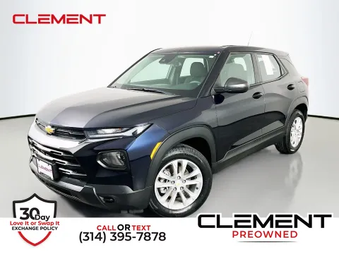 Blue 2021 Chevrolet TrailBlazer LS for sale in Florissant, MO