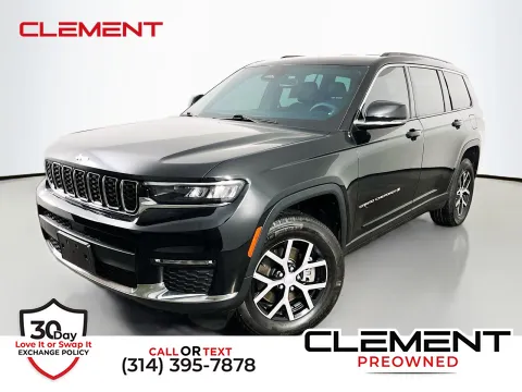 Black 2024 Jeep Grand Cherokee L Limited for sale in Florissant, MO
