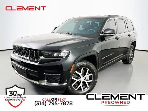 Black 2024 Jeep Grand Cherokee L Limited for sale in Florissant, MO