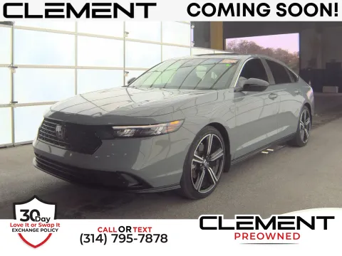 Gray 2024 Honda Accord Hybrid Sport for sale in Florissant, MO