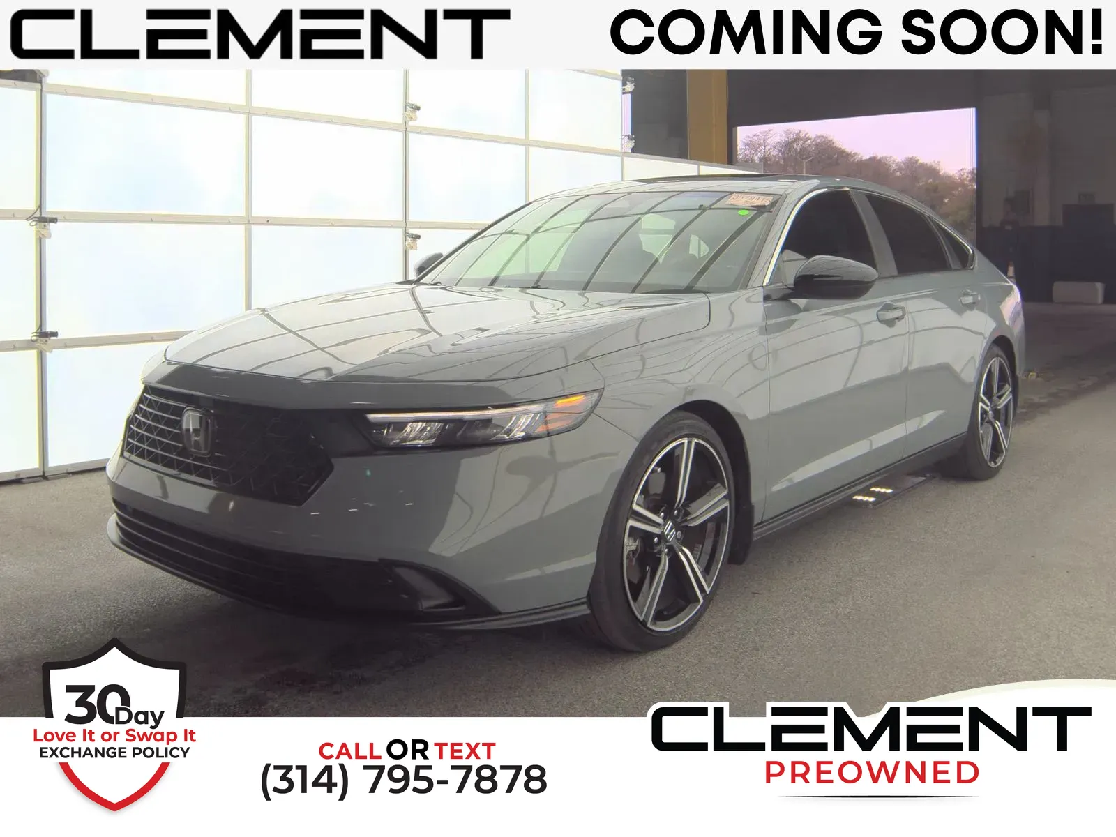 Gray 2024 Honda Accord Hybrid Sport for sale in Florissant, MO