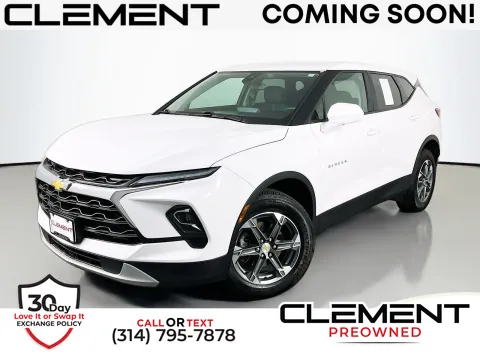 White 2024 Chevrolet Blazer LT for sale in Florissant, MO