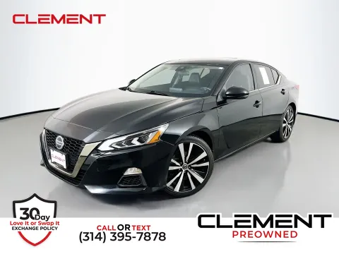 Black 2021 Nissan Altima 2.5 SR for sale in Florissant, MO