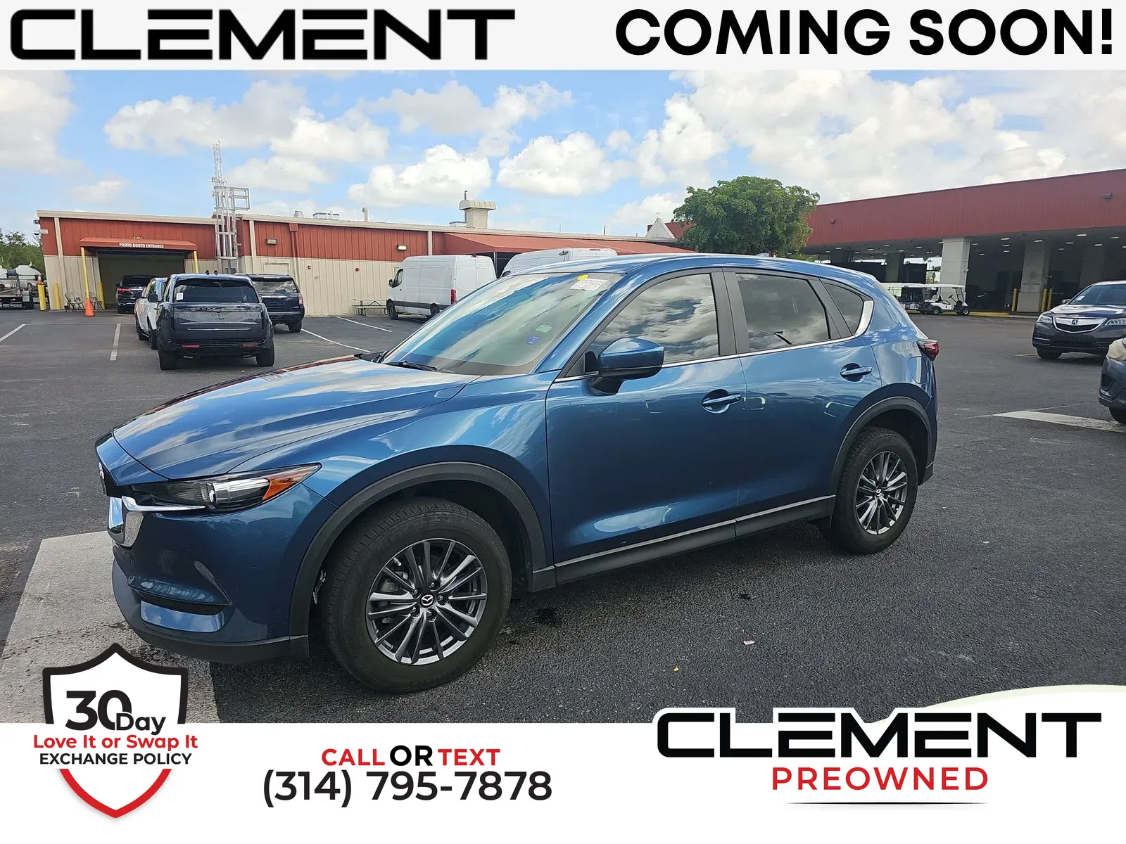 Blue 2019 Mazda CX-5 Sport for sale in Florissant, MO