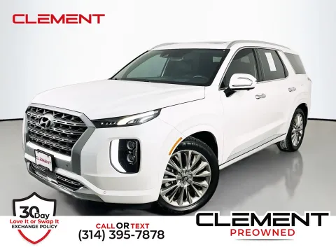White 2020 Hyundai Palisade Limited for sale in Florissant, MO