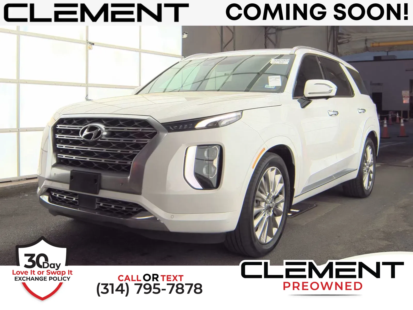 White 2020 Hyundai Palisade Limited for sale in Florissant, MO