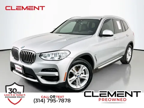 Silver 2021 BMW X3 xDrive30i for sale in Florissant, MO