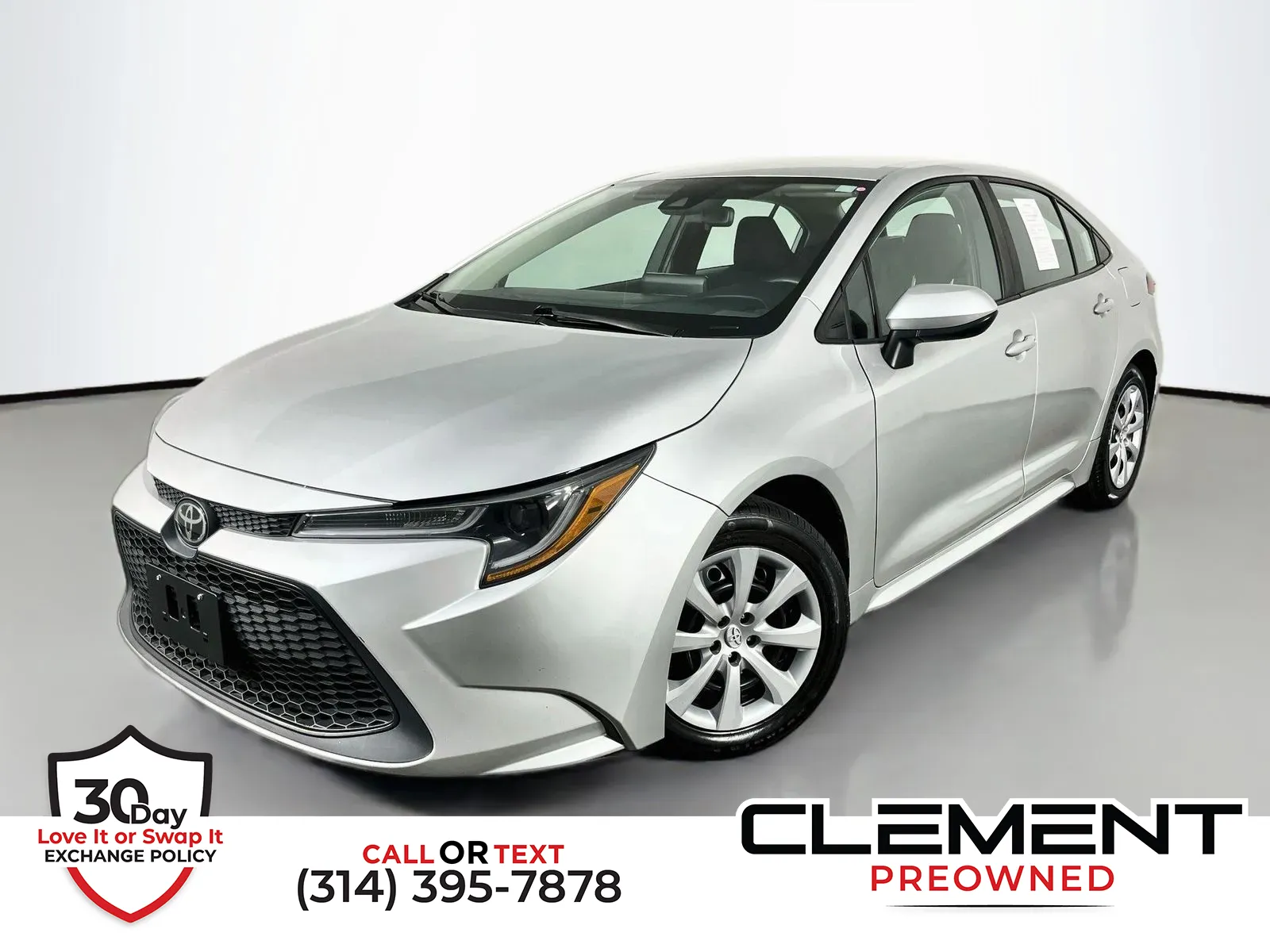 Silver 2022 Toyota Corolla LE for sale in Florissant, MO