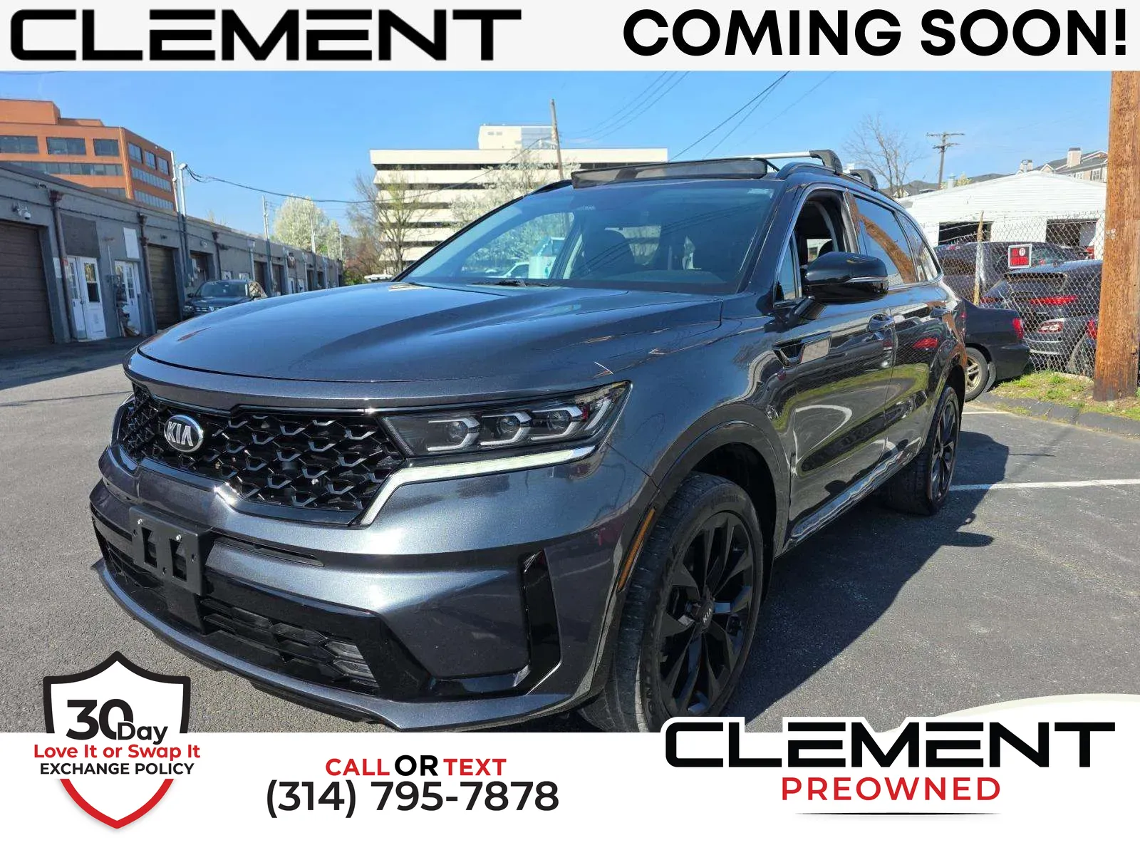 Gray 2021 Kia Sorento SX for sale in Florissant, MO