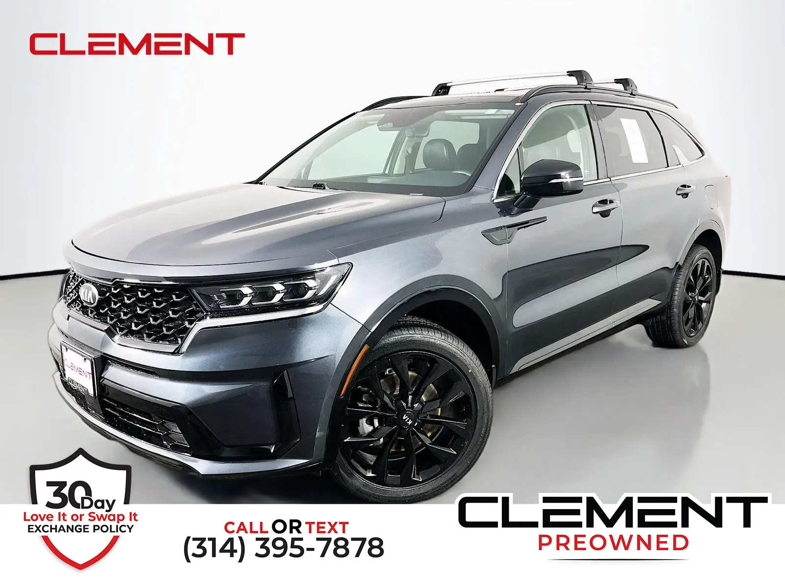 Gray 2021 Kia Sorento SX for sale in Florissant, MO