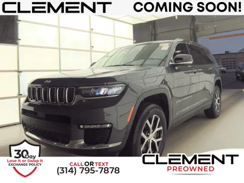 Gray 2024 Jeep Grand Cherokee L Limited for sale in Florissant, MO