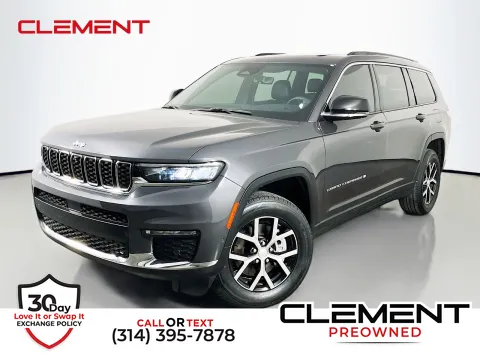 Gray 2024 Jeep Grand Cherokee L Limited for sale in Florissant, MO