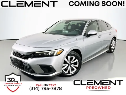 Silver 2023 Honda Civic LX for sale in Florissant, MO