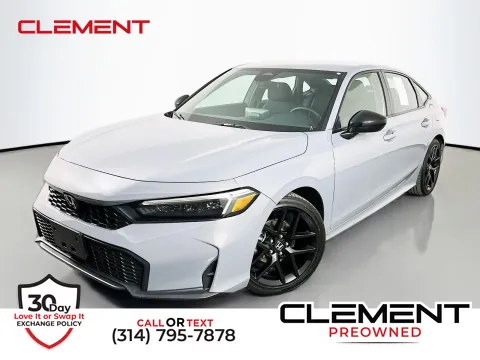 Silver 2025 Honda Civic Sport for sale in Florissant, MO