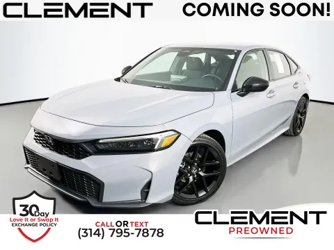 Silver 2025 Honda Civic Sport for sale in Florissant, MO