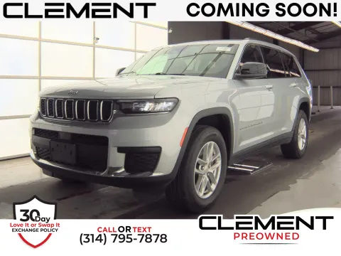Silver 2023 Jeep Grand Cherokee L Laredo for sale in Florissant, MO