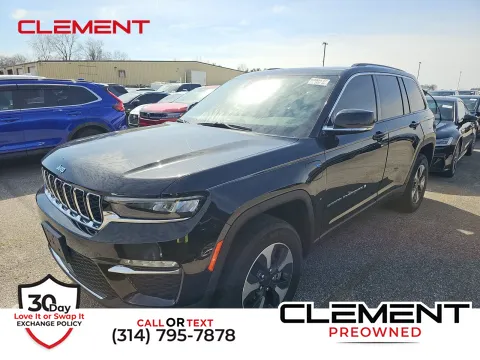 Black 2022 Jeep Grand Cherokee 4xe for sale in Florissant, MO