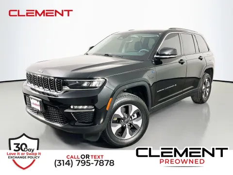 Black 2022 Jeep Grand Cherokee 4xe for sale in Florissant, MO