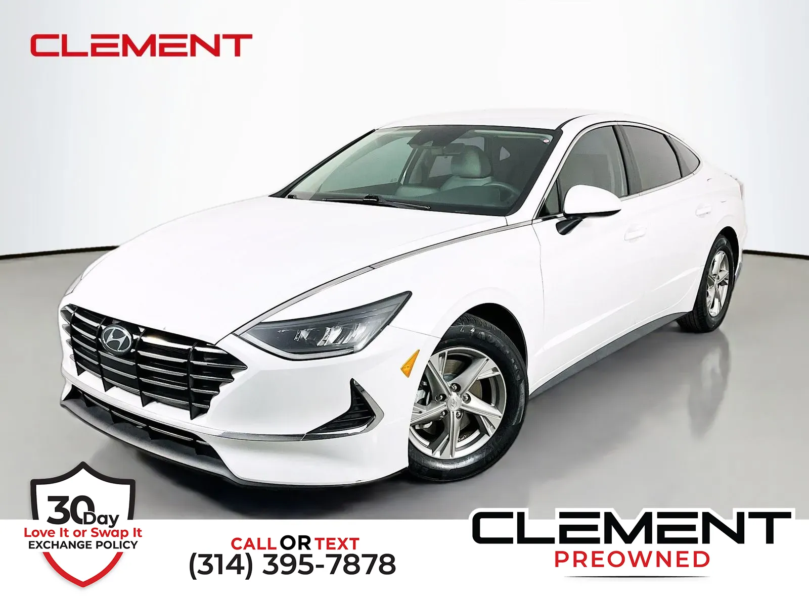 White 2021 Hyundai Sonata SE for sale in Florissant, MO