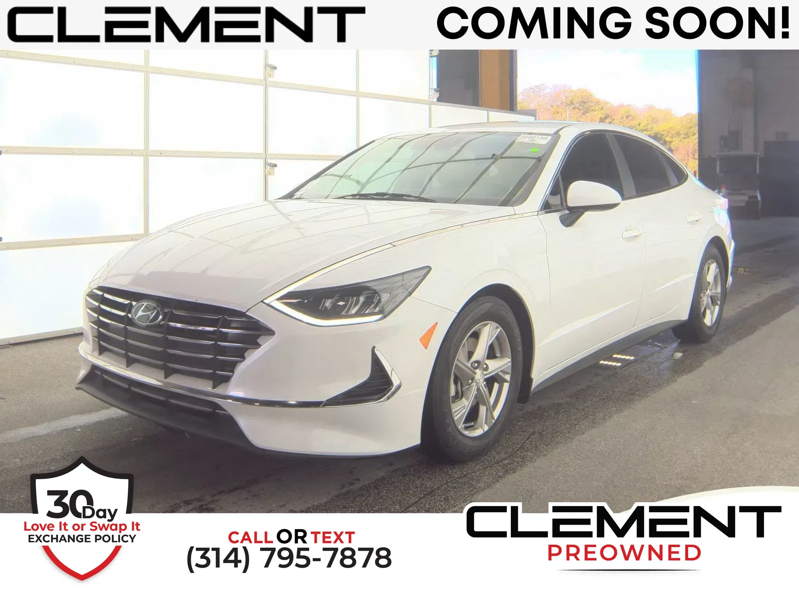 White 2021 Hyundai Sonata SE for sale in Florissant, MO