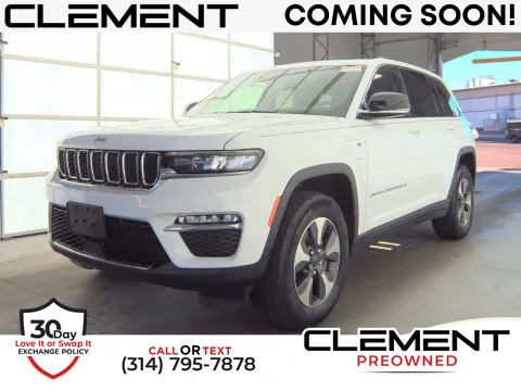 White 2022 Jeep Grand Cherokee 4xe for sale in Florissant, MO