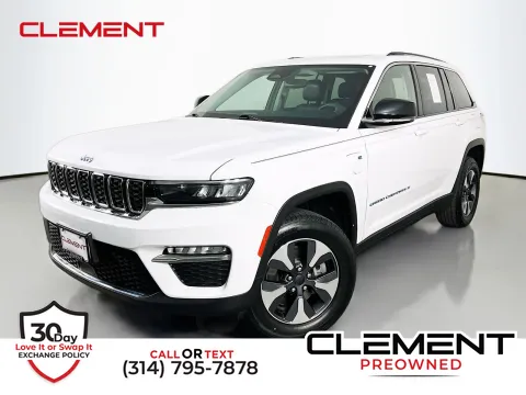 White 2022 Jeep Grand Cherokee 4xe for sale in Florissant, MO