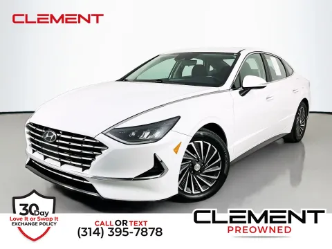 White 2023 Hyundai Sonata Hybrid SEL for sale in Florissant, MO