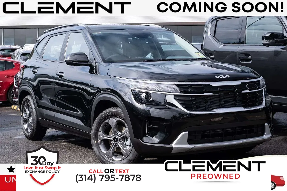 Black 2025 Kia Seltos S for sale in Florissant, MO