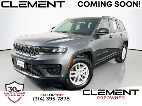 Gray 2025 Jeep Grand Cherokee Laredo X for sale in Florissant, MO