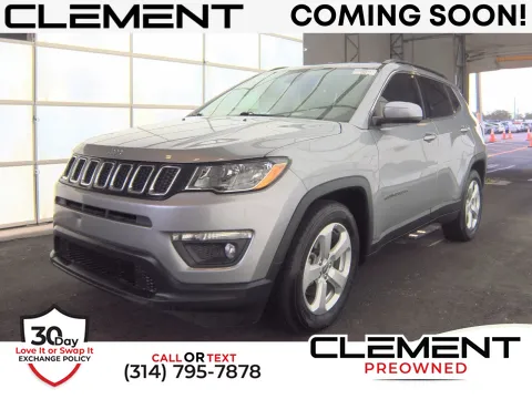 Silver 2019 Jeep Compass Latitude for sale in Florissant, MO