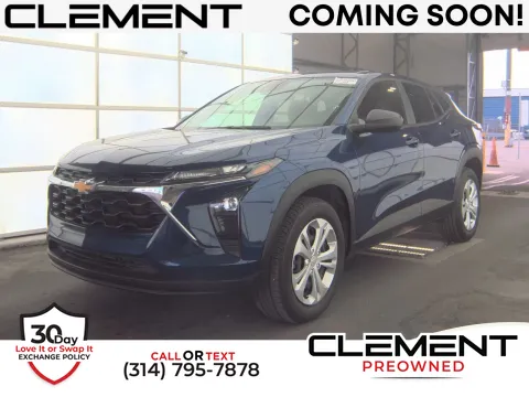 Blue 2024 Chevrolet Trax LS for sale in Florissant, MO